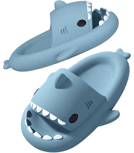 Claquettes Requin Enfant - Antidérapantes Pour Piscine Et Plage - Semelle Eva Confortable - Taille 23/24 EU - SMajong