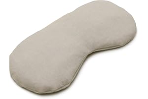 Cuscino per gli ogli Giraffenland – Lavanda e semi di lino – Flanella di cotone bio extra dolce - per rilassare, per riscaldare, per raffreddare o per lo yoga