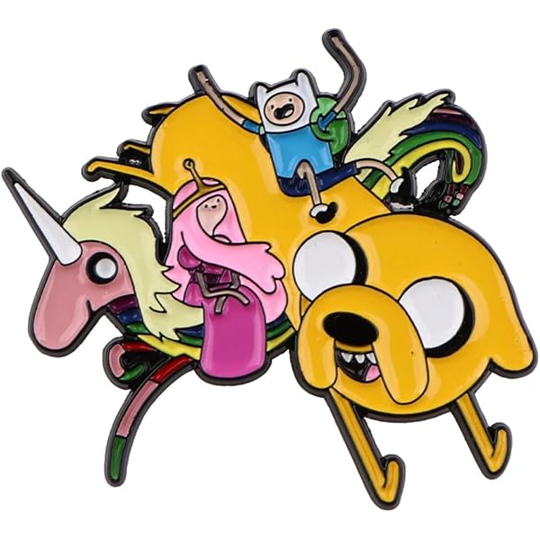 Comedy Adventure Animation Enamel Pins Cartoon Puppy Finn Pizza Purple Ghost Ice Cream Anime Brooches Lapel Badge Jewelry Gifts