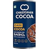 Christopher Cocoa, Chocolate Cocoa Powder - Dark, No Sugar (Dark Cocoa 200g)