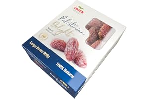 YAFFA Palestinian Delights Delicious and Juicy Medjool Dates Grade 2 (Large) - Box of 900g - All Natural, No Added Sugar, Free from Additives, Sustainably Grown and Hand-Picked Palestinian Dates