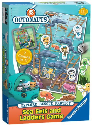 Preisvergleich Produktbild Ravensburger 21055 Octonauts Sea Schlangen und Leitern Spiel