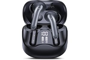 DUCOCUB Bluetooth Kopfhörer mit Hybride Aktive Geräuschunterdrückung, In Ear Kopfhörer Kabellos Bluetooth 5.4, 6Mic, 49Std. Wiedergabe, kraftvoller Bass, 8 EQ-Modi, APP-Steuerung, kabelloses Laden, Multipoint