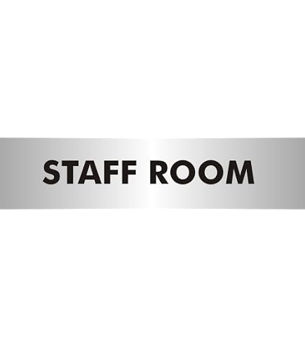 Seco Schild 'Deputy Headteacher' – 190x45 Mm, Aus Acryl Mit Gebürstetem Aluminium-Look, 2 Mm Stark