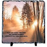 Schieferplatte mit Ihrem Foto bedruckt als Grabbild oder Deko für Zuhause