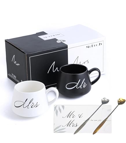 Kiss Cat Ensemble De Tasses à Café En Céramique Pour Couple - Tasses à