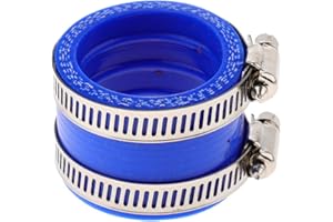 GAZECHIMP non-brand Manchon Commun Collecteur D'admission De Carburateur 32mm / 34mm PWK OKO KOSO pour Moto Yamaha - Bleu