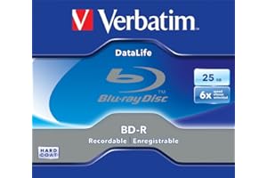 VERBATIM Bd-R Datalife 25Gb*6X Jewel Case