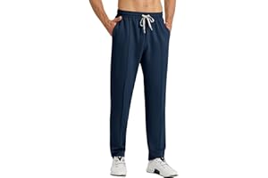 Gaiatiger Mens Joggers Tracksuit Bottoms Jogging Trousers with Pockets Drawstring Casual Sport Sweatpants for Running Gym Workout