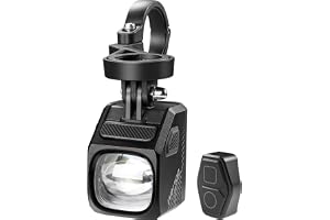 Magicshine LED-strålkastare vit EVO 1700 svart USB-C med fjärrkontroll