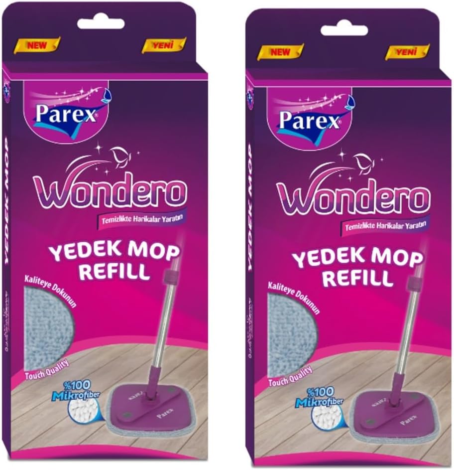 PAREX 1909634 Wondero Yedek Paspas 2'li Mop,