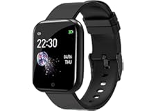Smart Watch Fitness Band Smart Watch- Y68 D20 Water Proof Smart Watches SpO2 Full Touch Smartwatch with Workout Modes, Heart 