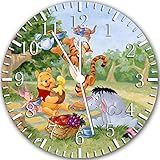 Winnie the Pooh Winnie The Pooh reloj de pared 25,4 cm será de habitaciones y decoración de la pared Y028
