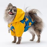 Pawstar Pekin Polarlı Su Ge&ccedil;irmez K&uuml;&ccedil;&uuml;k Irk K&ouml;pek Yağmurluğu (L)