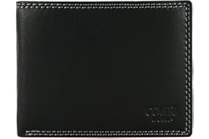 COVERI WORLD COVERI Portafoglio Uomo in Vera Pelle, Con Porta Tessere e Scatola Regalo