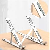 Teknosepetim Apple Macbook Pro In&ccedil; Wiwu S400A Laptop Standı &Ouml;zel Y&uuml;kseltici Aparat Metal Tasarım, Gri WiwuS400AStand36