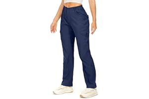 Winebox Walking Trousers for Womens Hiking Trousers Cargo Pants Summer Lightweight Quick Dry Stretch Outdoor Casual UPF 50 Running Cycling Trekking
