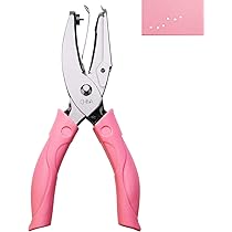 Single Hole Puncher, Tiny Shaped Handheld Paper Hole Puncher, Handheld Circle Shaped Hole Puncher, Capacity Office Perforating Machines For Craft Paper Tags Clothing Ticket DIY