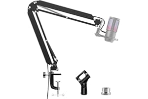 InnoGear Supporti per Microfoni Braccio Microfono per Blue Yeti Hyper X QuadCast AT2020 Shure SM58 SM7B Fifine K669B