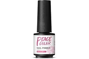 ‎PEACECOLOR PEACECOLOR Nail Primer Gel Nail Primer für Gelnägel UV LED Gel Nagellack Acrylpulver Acryl Nägel 8ml Professional Schnelle Lufttrocknung DIY Nagelkunst Zubehör Nagelsalon Nagelkunst
