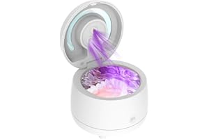 TILIBRA 43kHz Ultrasonic Cleaner Machine,One-Touch Operation, 3-Minute Deep Clean for Ultrasonic Cleaner Dentures, Retainers, Mouth Guards, Braces, Jewelry