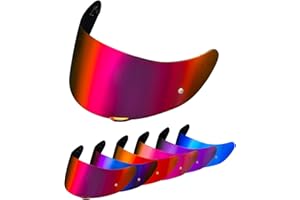 PSLER Visière K1s, visière pour casque K1, visière teintée K3SV, écran facial de remplacement compatible avec les modèles K1, K1s, K3SV et K5, Rouge Pourpre Profond