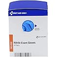 First Aid Only Inc FAE6102 Refill For Smartcompliance General Business Cabinet, Nitrile Exam Gloves, 4pr/bx