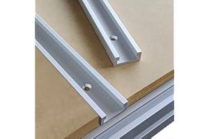 SPORTARC T-Track, rail de guidage coulissant en T de 30 types, rail de guidage pour le travail du bois, rail en alliage d'aluminium, banc de travail du bois, routeur à fente en T, outil de scie de table (400