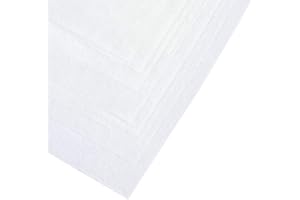 Papstar 81342 - Panni per Passare e filtrare, 100 x 100 cm, 10 Pezzi, Colore: Bianco