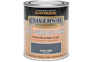 Rust-Oleum 250ml Universal Paint - Gloss Slate Grey