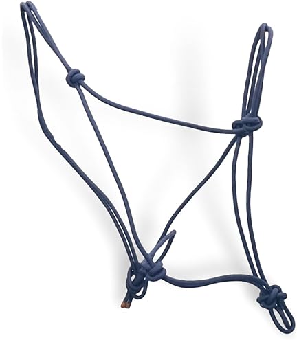 WALDHAUSEN Knotenhalfter Mit Zügel PON - Tannengrün Für Pferde