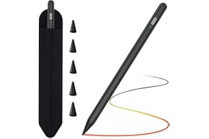 TQQ iPad Stift für Apple Pencil (2018-2023), 2.0 Stylus Pen mit Hochpräziser, Neigungserkennung & Palm-Ablehnung, für iPad 10/9/8/7/6 Generation/Pro 11"/12.9"/Air 3/4/5/Mini 5/6
