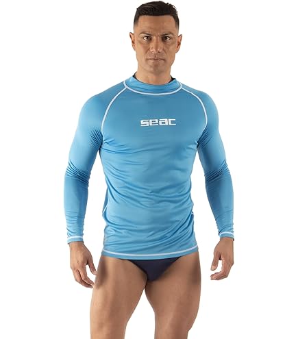 Cressi Rash Guard schwarz weiß - Herren langarm UPF 50 | Günstig kaufen