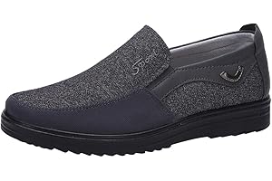 ANUFER Hommes Décontractée Tennis à Enfiler Confortable Été Flâneurs