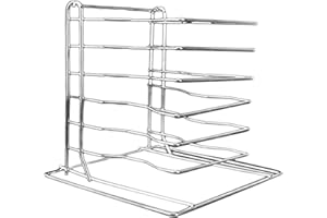 MagiDeal Support à Pizza, étagère d'organisation de Cuisine, Gain de Place, Support de Stockage, Support de Refroidissement, Support de Cuisson, présentoir, 6 Couches