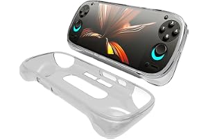 GIOPUEY Tydligt fodral kompatibelt med Retroid Pocket 5, TPU-fodral, ultratunt fodral, stötsäker, reptålig