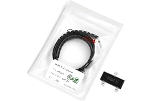 Chanzon BSS84 SOT-23 Power PMOS P-Channel MOSFET Transistor SMD (Pack of 100pcs)