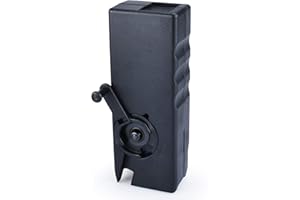 Zhongren Airsoft Speed Loader Tactical M4 Handkurbelmagazin Schneller Schnelllader Kapazität 6MM 1000 Schuss