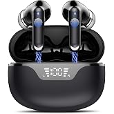 Wireless Bluetooth Headphones, Wireless Headphones HiFi Stereo Sound, Bluetooth 5.4 Headphones, Noise Cancelling ENC on Call,