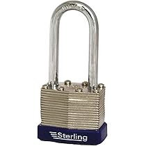 Lucchetto A Doppia Chiusura LPL242 - Acciaio Laminato, Arco Lungo 40mm, Sicurezza Sterling 5 - Foto 6