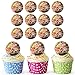 Produktbild Vorgeschnittener Personalisierter Tango Tanz - Essbare Cupcake Topper / Kuchendekorationen (24 Stück)