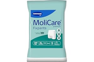 ‎MOLICARE MoliCare Premium Fixpants Inkontinenz Fixierhosen, XL, 5 Stück