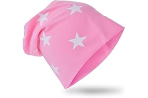 Miobo Jersey Slouch Beanie Cappello Lungo Unisex Stella Cotone Bambino Bambini Donna Uomo