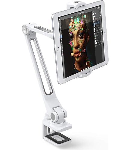 Abovetek Supporto Cuscino per iPad con Supporto Girevole 360
