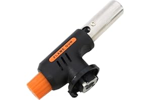 Wzrx7 - shop Mini Flamme Briquet ，Outil de soudage de Cuisson au gaz de la Flamme du brûleur Lance-Flammes Butane Randonnée Gun Fire Flame