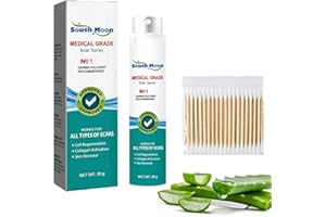 CAMIC Scar Remove Spray, Scar Remover Medical Grade, Spray Lissant Pour Cicatrices, Spray De Soin De La Peau Pour Les Cicatrices De Blessures, Chirurgies, BrûLures, Vergetures (1 bouteille)