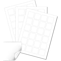 YIKIADA Lot De 400 Étiquettes Rondes Vinyle Kraft 38 Mm | Imprimables Jet D'Encre & Laser, Autocollantes Amovibles Sans Résidu
