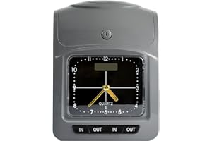 Honey Bear S670 présence à l'horloge Enregistreur de présence Pointeuse avec 50 cartes & Horloge temps Ruban 1 (Enregistreur de présence)