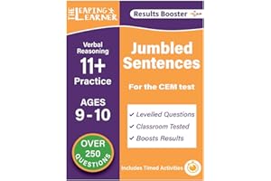 Verbal Reasoning: Jumbled Sentences 11 + Practice: Ages 9-10 for the CEM Test