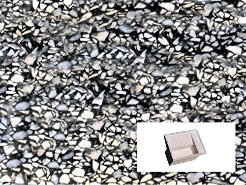 Preisvergleich Produktbild Waschbrett Waschküche CM60 X 61 X 32H schwarz geschliffen